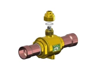 ABR Kugelabsperrventil 130 bar BV13K ohne Schrader 1 5/8" Löt