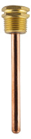 AFRISO Tauchrohr, Anschluss 1/2"/ 7x8 mm Tauchrohrl. 100mm, Pmax 4 bar, Nr. 67321