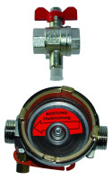 ALLMESS Einbausatz EAT 3/4"-DS6 110 mm zu Waermezaehler UltraMaxx