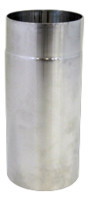 ALU-Abgasrohr, gefalzt Laenge 250 mm, d:110