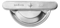 Alu Patent-Rinnenboden, 5-teilig, fuer halbrunde Rinne