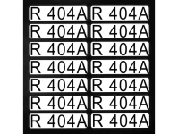 Aufkleber für Richtungspfeile R404A (1 Satz = 14 St.)