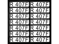 Aufkleber für Richtungspfeile R407F (1 Satz = 14 St.)