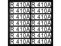 Aufkleber für Richtungspfeile R410A (1 Satz = 14 St.)