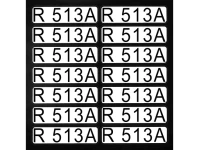 Aufkleber für Richtungspfeile R513A (1 Satz = 14 St.)