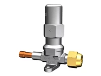 AWA Absperrventil Serie 881-9, Edelstahl 6mm Löt x 7/16"UNF, 63bar