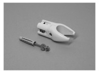 BEMM Seitenkonsole BZO 05 zu OPT S BHK WA 50 - 58 mm, fuer Raumteiler, weiss