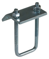 BISMAT WM Schienen-Traegerklammer, Typ 658,f. Schiene WM 0,1,2,M 6 x 75 mm