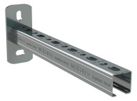 BISMAT WM Wandkonsole WM 2 (30x30mm) UltraProtect 1000, 200 mm, RapidRail