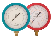 Blondelle Saugmanometer -1/+20bar 80mm R449A/R450A/R452A/R513A ölgefüllt