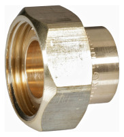 CENTRA Verschr.kpl.m.Ueberwurfm.1 1/2" m.Loettuelle f.CU-Rohr 22mm u.Dichtung