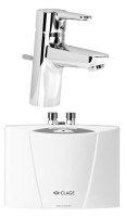 CLAGE Klein-Durchlauferhitzer MCX BLUE m. Arm.EWT,3,5kW,230V,elektron. geregelt