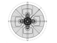 Copeland Belüftungseinheit KIT-FAN D420 4P 230V