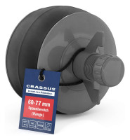 CRASSUS Schnellverschlussstopfen CSV 70 PVC (60-77 mm), bis 0,5 bar, L:100 mm