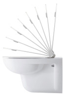 D-CODE Wand-Tiefspuel-WC, Duravit Nr. 253509, weiss
