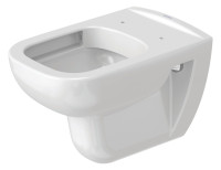 D-CODE Wand-Tiefspuel-WC, rimless, Duravit Nr. 257009, weiss
