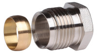 DANFOSS Klemmverbinder fuer Stahl- und Kupferrohre, 1/2x15 mm, Nr.013G4115