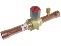 Danfoss Kugelabsperrventil CO2 90bar GBC18s H 3/4"Löt m.Schrader 009G7588