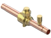 Danfoss Kugelabsperrventil CO2 90bar GBCH12s 12mm Löt m.Schrader 009L7584