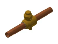 Danfoss Kugelabsperrventil CO2 90bar GBCH12s 12mm Löt o.Schrader 009L7397
