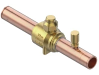 Danfoss Kugelabsperrventil CO2 90bar GBCH18s 18mm Löt m.Schrader 009L7587