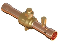 Danfoss Kugelabsperrventil CO2 90bar GBCH22s 22mm+7/8"Löt m.Schrad 009L7589