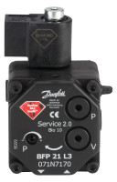 DANFOSS Oelbrennerpumpe BFP21L3,220/240V Biooel,1-stufig,Duesenanschluss links