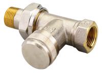 DANFOSS Ruecklaufverschraubung Typ RLV10 absper.,D-Form 3/8,vern., Nr.003L0142