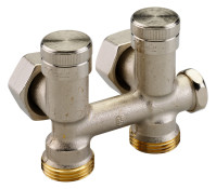 DANFOSS Universal-Verschraubung RLV-K,f. Ventil-HK, G3/4 x G3/4,Eck,Nr.003L0283