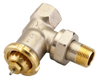 DANFOSS Ventilunterteil,Mes.unvernickelt 3/8,Eck-Form,Typ FJVR,Nr.003L1009