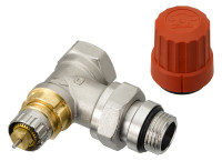 DANFOSS Ventilunterteil o. Fuehler, matt vern.,m.selbstd.Nippel,RA-N,E-Form 1/2"