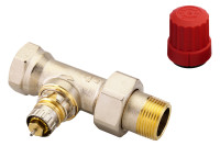 DANFOSS Ventilunterteil o. Fuehler, matt vernic.Typ RA-N,D-Form 3/4",Nr.013G0036
