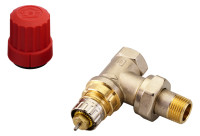DANFOSS Ventilunterteil o. Fuehler, matt vernick.,RA-N,E-Form 3/8,Nr.013G0031