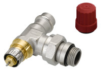 DANFOSS Ventilunterteil RA-N 15 Pressfit E-Form, 1/2" x 15 mm, matt vernickelt