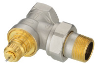DANOFSS Ventilunterteil o. Fuehler matt vernick.,E-Form,RA-G,3/4", Nr.013G1678