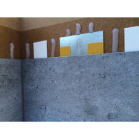 DECORWALL Plattenstoss-Schiene 3000 x 100 x 1 mm