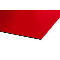 DECORWALL Spa Unif. Verkehrsrot, 4,58qm 3050x1500x3 mm, Oberfl. GP/HS/ST/UV/AB