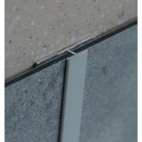 DECORWALL Verbindungsprofil fuer 3 mm Platte, Laenge 3m, aluminium
