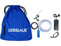 DERBLAUE- Pumpsystem (EU) 12V Pumpe Inkl. Netzteil-Schlauch-Beutel