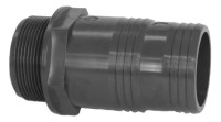 Druckschlauchtuelle, PVC-U, 1 1/4", Nr. 21.096.07 m. Aussengewindeanschluss