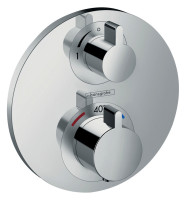 ECOSTAT S UP-Thermostatbatterie, f. 1 Verbraucher, Nr. 15757000, verchromt