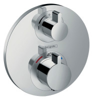 ECOSTAT S UP-Thermostatbatterie f. 2 Verbraucher, Nr. 15758000, verchromt