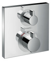 ECOSTAT Square UP-Thermostatbatterie, f. 1 Verbraucher, Nr. 1571200, verchromt