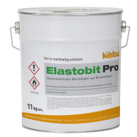 ELASTOBIT -PRO- Plastische Spachtel- und Klebemasse auf Bitumenbasis, 11 kg