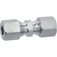 ERMETO Verschraubung gerade, GL 10 mm aus Stahl verz., nach DIN 2353