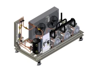 Euro-Line Verbundsatz o.Klemmkasten EV3DO-H101CS R134a m.Verflüssiger