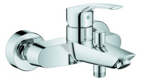 EUROSMART STANDARD Einhand-Badebatterie Aufputz, ohne Brausegarnitur, verchromt