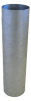 FAL-Rauch- und Abgasrohr, zylind., gefalzt, Laenge 500 mm, d:90