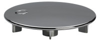 Farbset fuer OPTIMA Z2 Ablaufgarnitur f. Brausewannen m. Ablaufloch 52mm, verchr.