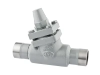 FAS Absperrventil Guss m. Kappe HDSK32 2x WB 42,4